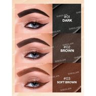 faces جل حواجب وآيلاينر 3 في 1   مضاد للماء