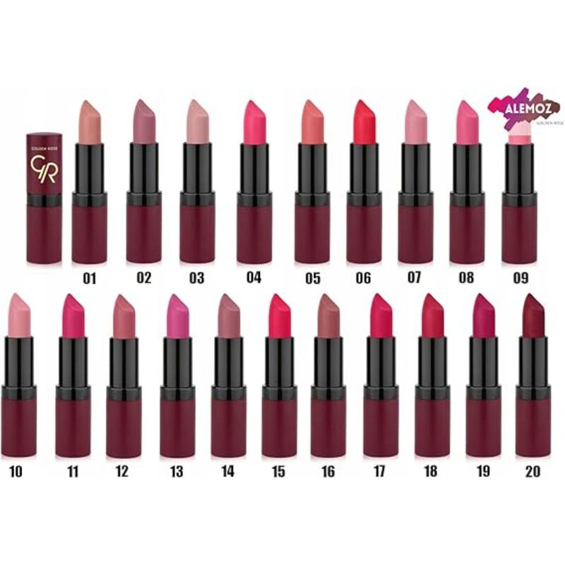 جولدن روز روج مخملي مطفي