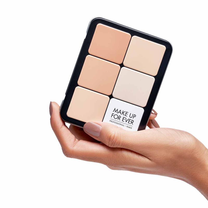 make up for ever ultra hd invisible cover cream foundation palette