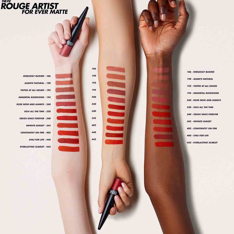 Rouge Artist Forever Matte make up for ever rouge artist forever matte
