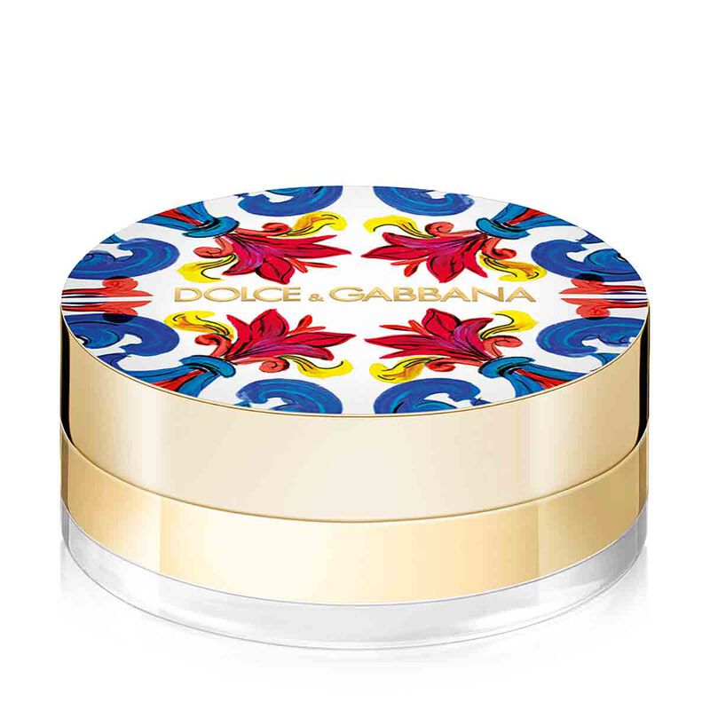 dolce & gabbana solar glow translucent loose setting powder