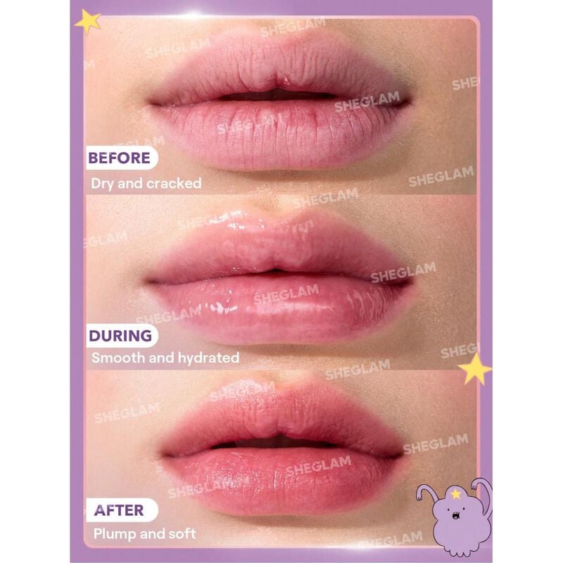 sheglam sheglam oh my glob tinted lip mask purple