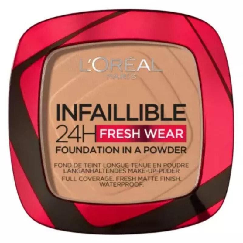 loreal paris infaillible 24h fresh wear foundation in a powder 260 golden sun