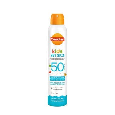 Carroten Kids Wet Skin Sun Care Invisible Spray SPF50-200ml faces carroten kids wet skin sun care invisible spray spf50 200ml