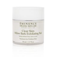 faces clear skin willow bark exfoliating peel