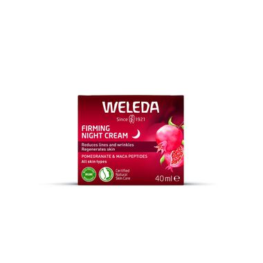 faces weleda pomegranate   maca peptides firming night cream 40ml