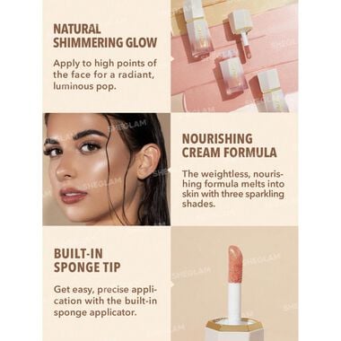 faces sheglam glow bloom liquid highlighter vanilla frost