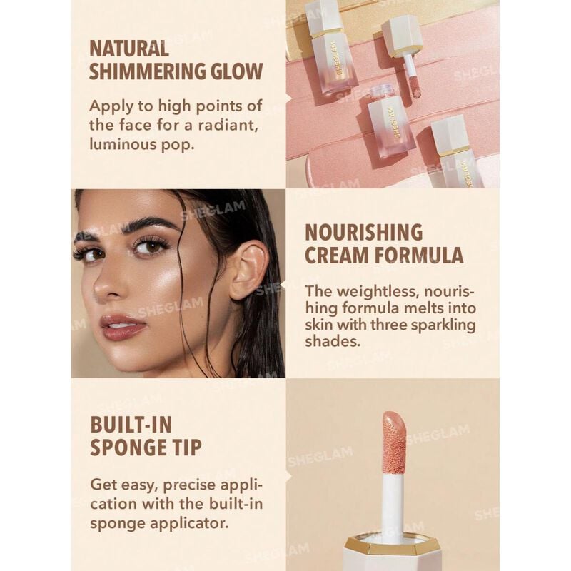 sheglam sheglam glow bloom liquid highlighter vanilla frost