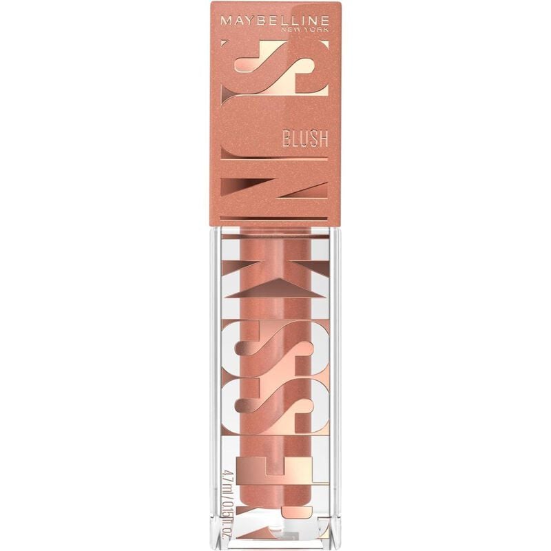 maybelline new york sunkisser liquid glow blush with vitamin e, 08 shades on