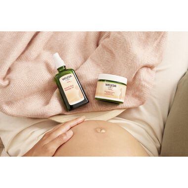 faces weleda stretch mark massage oil 100ml