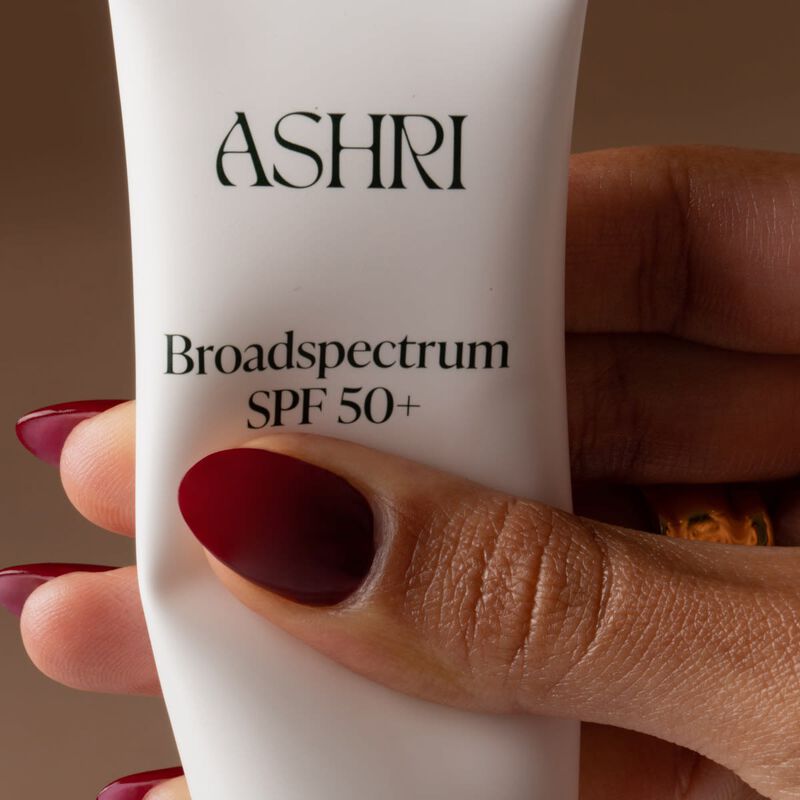 أشري سكين واقي الشمس واسع الطيف عامل حماية spf50+