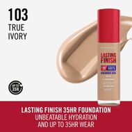 faces lasting finish full coverage lightweight foundation 103