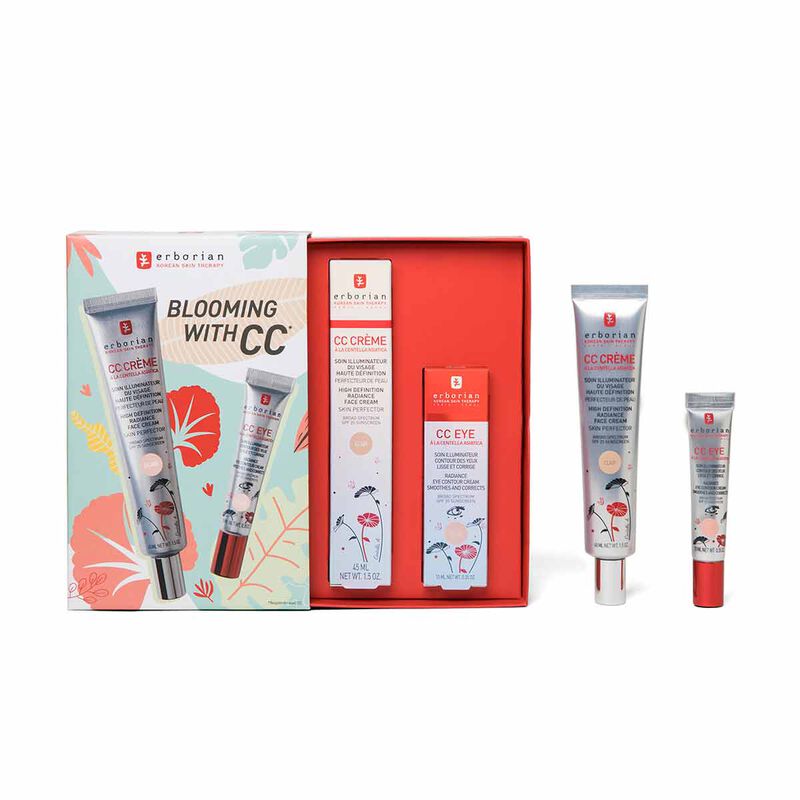 Blooming With CC Creme Clair Kit erborian blooming with cc creme clair kit