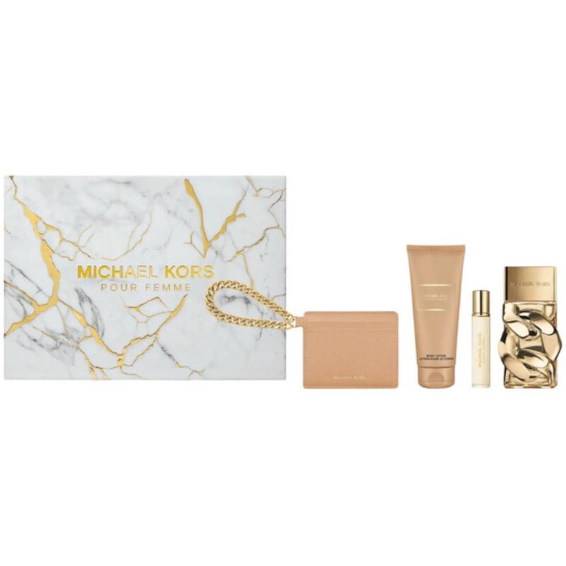 michael kors michael kors pour femme edp 100ml shower gel 100ml body lotion100ml gwp