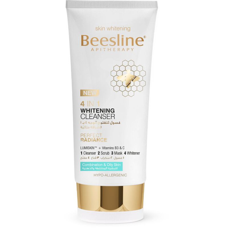 beesline غسول لتفتيح الوجه 4 بـ 1