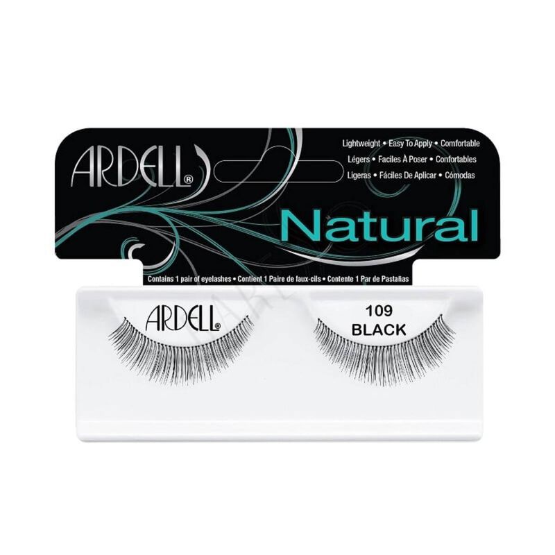 Natural Lashes 109 Black ardell natural lashes 109 black