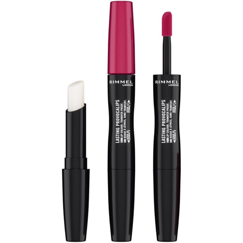 rimmel lasting provocalips double ended long lasting liquid lipstick 310 pouting pink