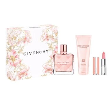 Irresistible Gift Set Eau de Parfum 50 ml + Body Milk 75 ml + Mini Rose Perfecto Lip Balm faces irresistible gift set eau de parfum 50 ml body milk 75 ml mini rose perfecto lip balm