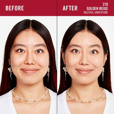 faces lasting finish full coverage lightweight foundation 210