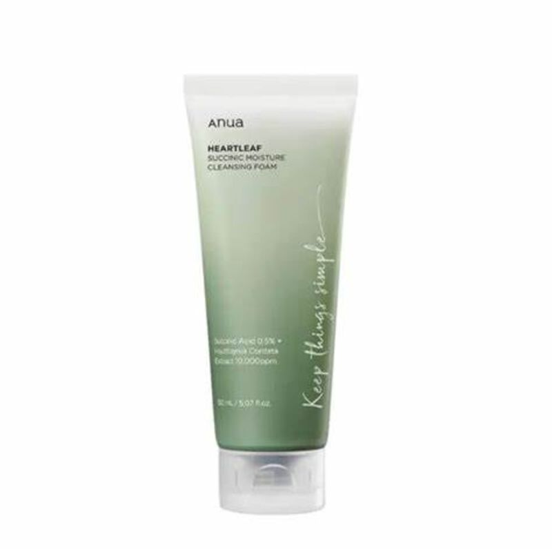 Heartleaf Quercetinol Pore Deep Cleansing Foam anua heartleaf quercetinol pore deep cleansing foam