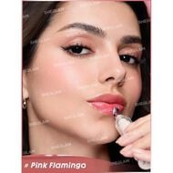 faces sheglam booster shine plumping lip gloss s pink flamingo
