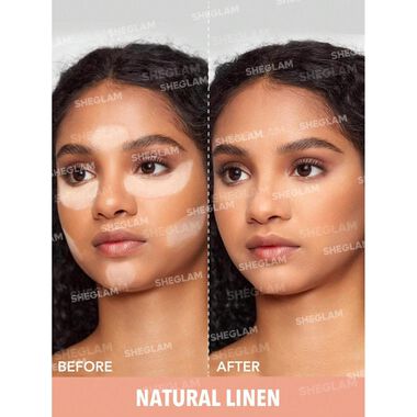 faces sheglam insta ready face   under eye setting powder duo natural linen
