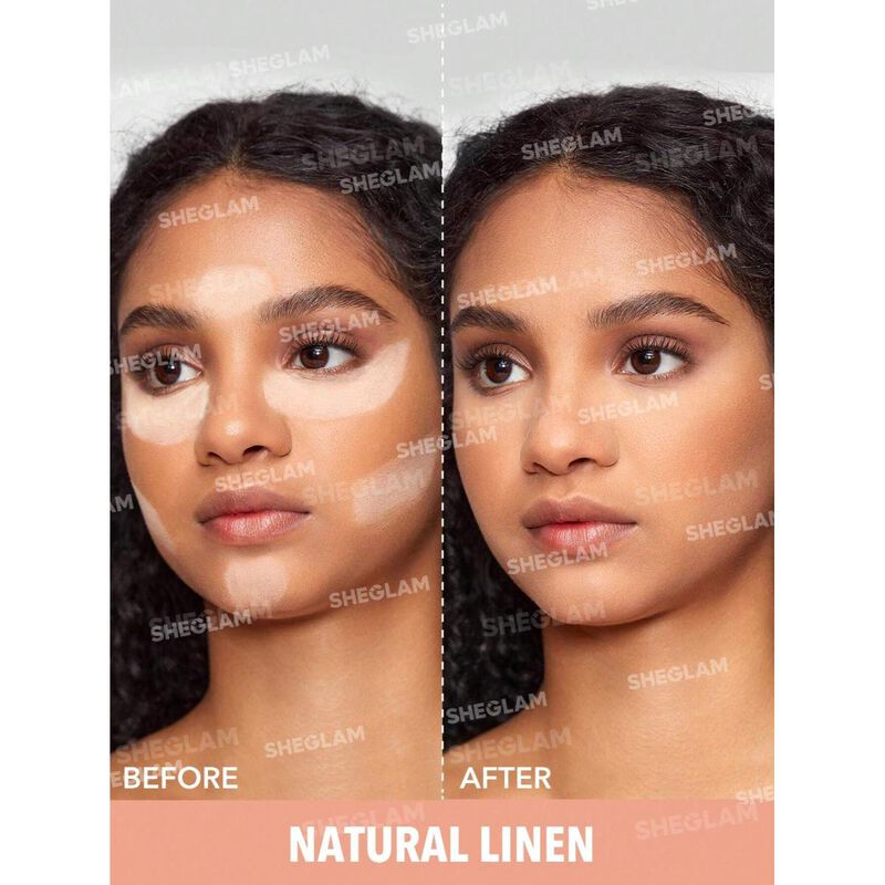 sheglam sheglam instaready face & under eye setting powder duo natural linen