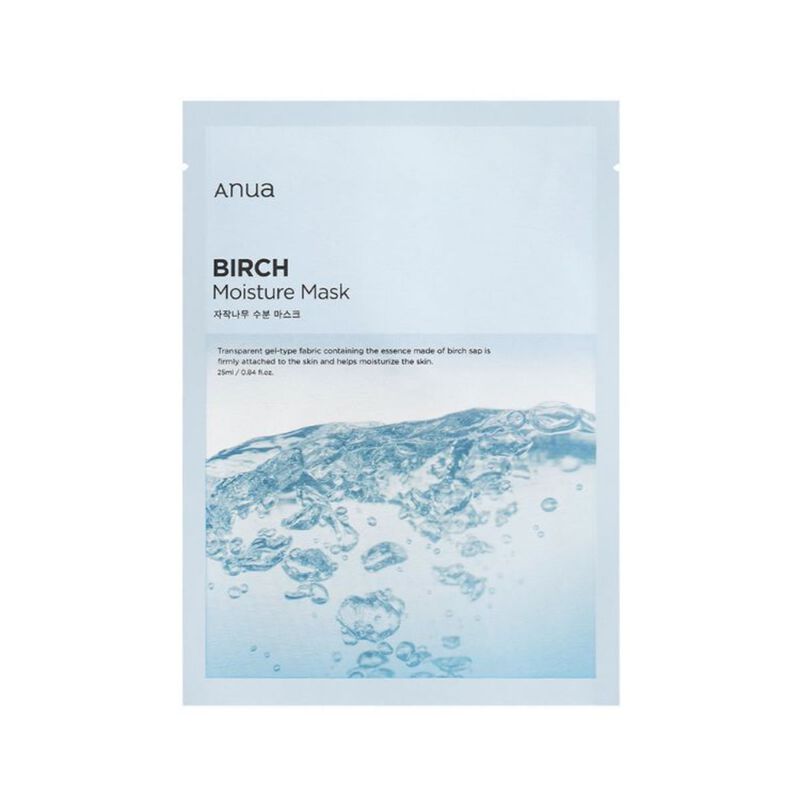 anua birch moisture sheet mask