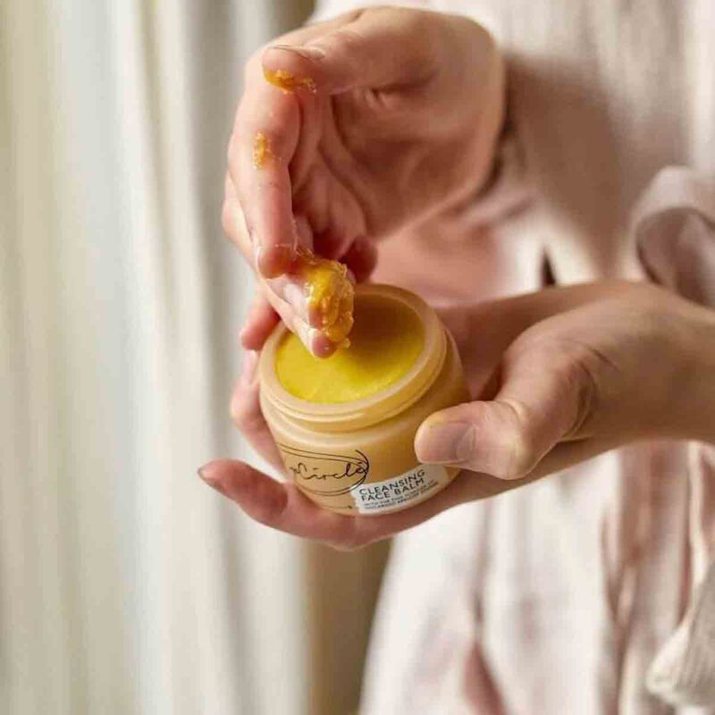upcircle upcircle cleansing face balm with apricot powder 50ml