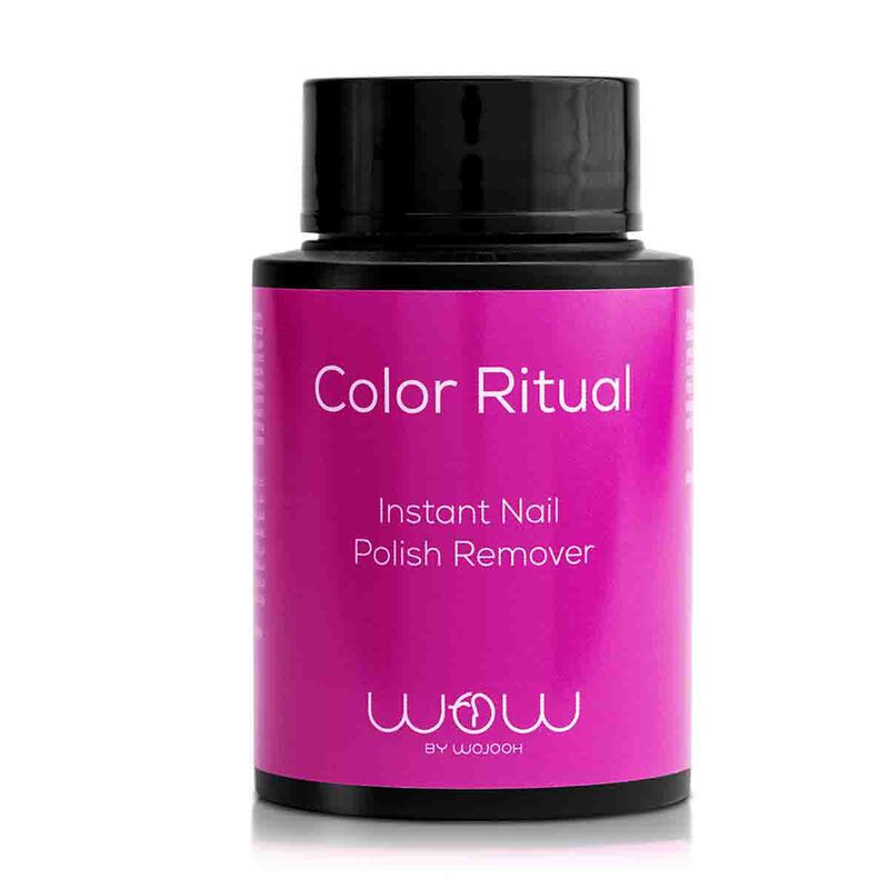 wow beauty colour ritual instant nail polish remover