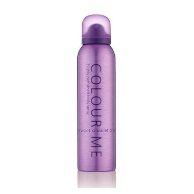 Colour Me Body Spray For Women Violet 150Ml faces colour me body spray for women violet 150ml