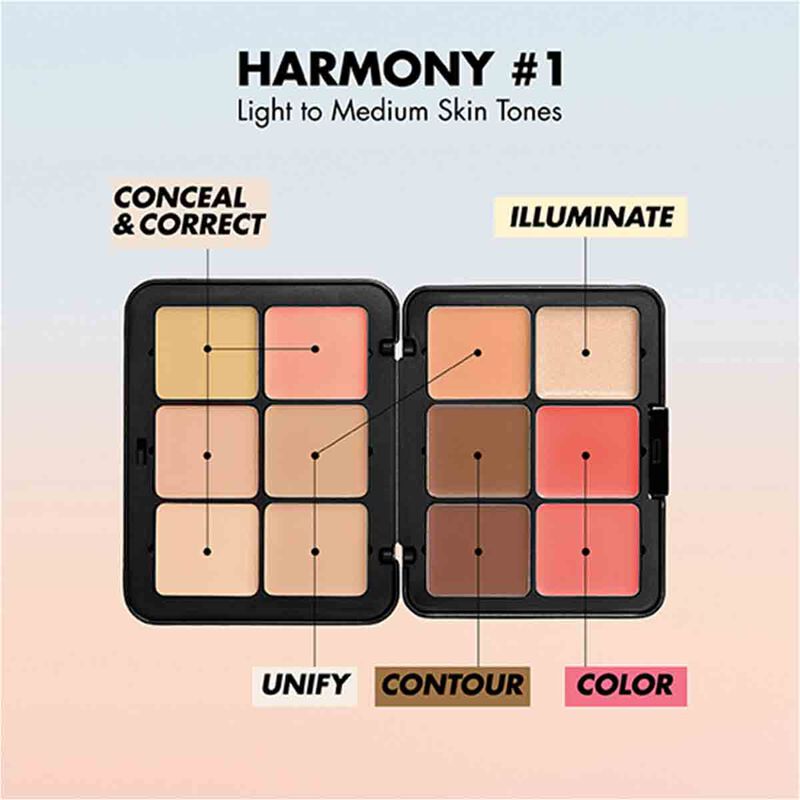 make up for ever hd skin face palette