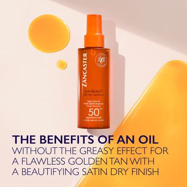 faces زيت جاف حريري صن بيوتي محسَّن للتسمير السريع بعامل وقاية من الشمس spf50