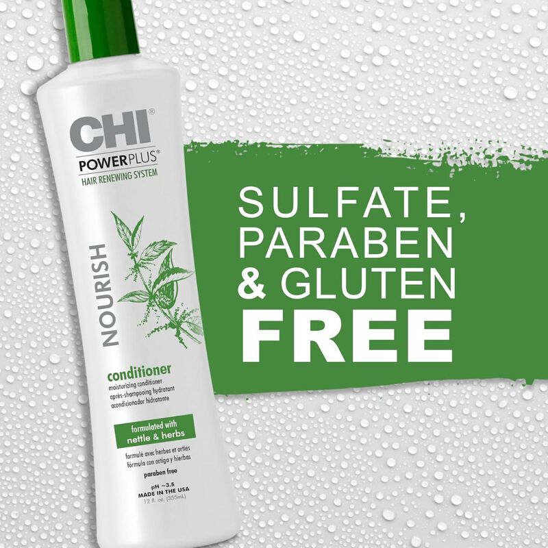 chi chi powerplus nourish conditioner 12oz .