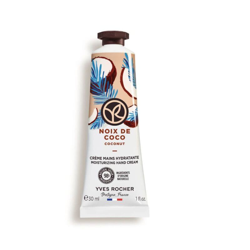 yves rocher coconut moisturizing hand cream