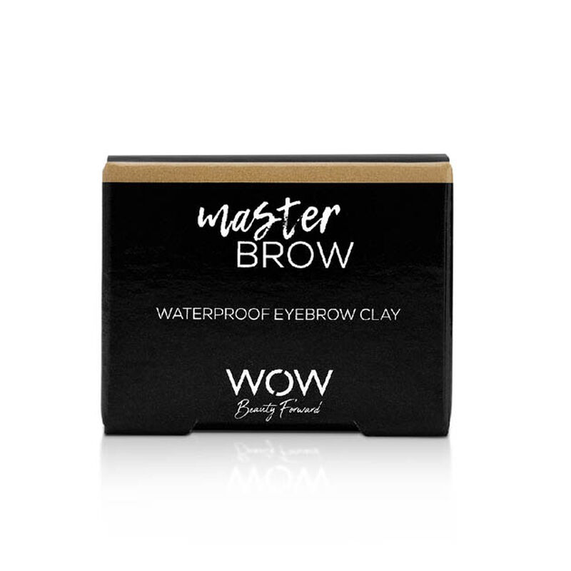 wow beauty master brow waterproof eyebrow clay