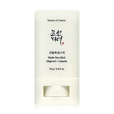 faces matte sun stick mugwort and camelia