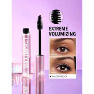 faces sheglam max impact extreme volumizing mascara waterproof black
