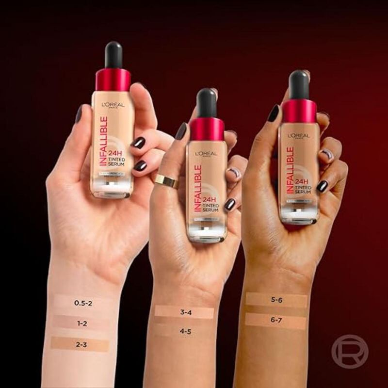 l'oreal paris infaillible 24h tinted serum rosy light