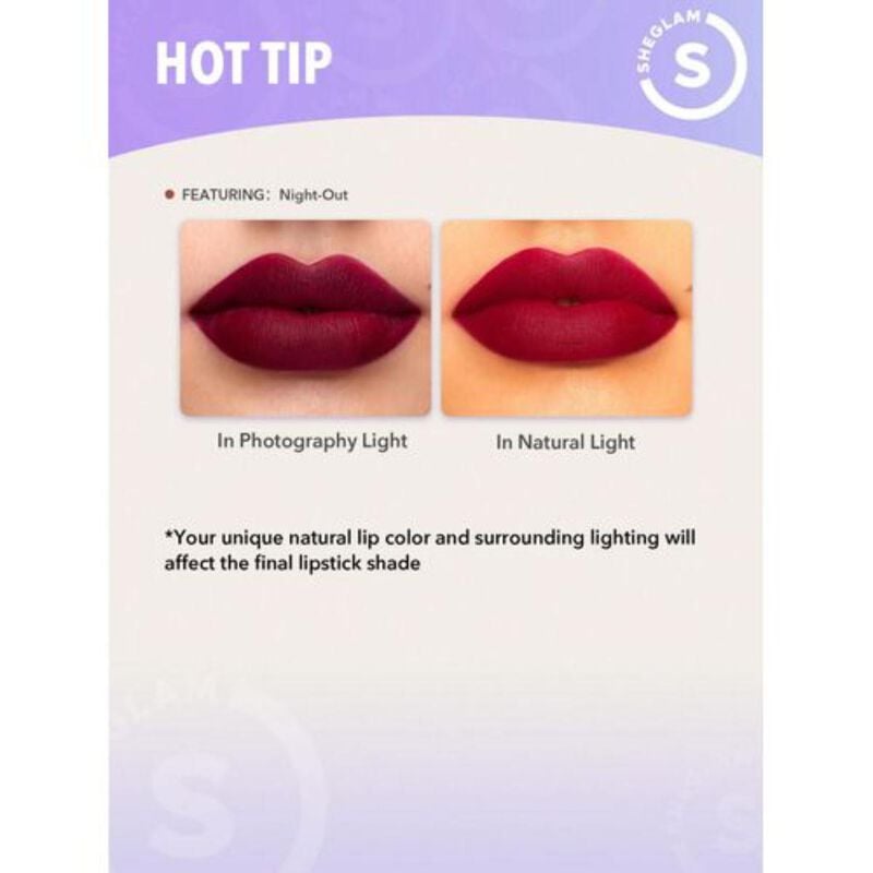 sheglam sheglam matte allure lipstick master plan