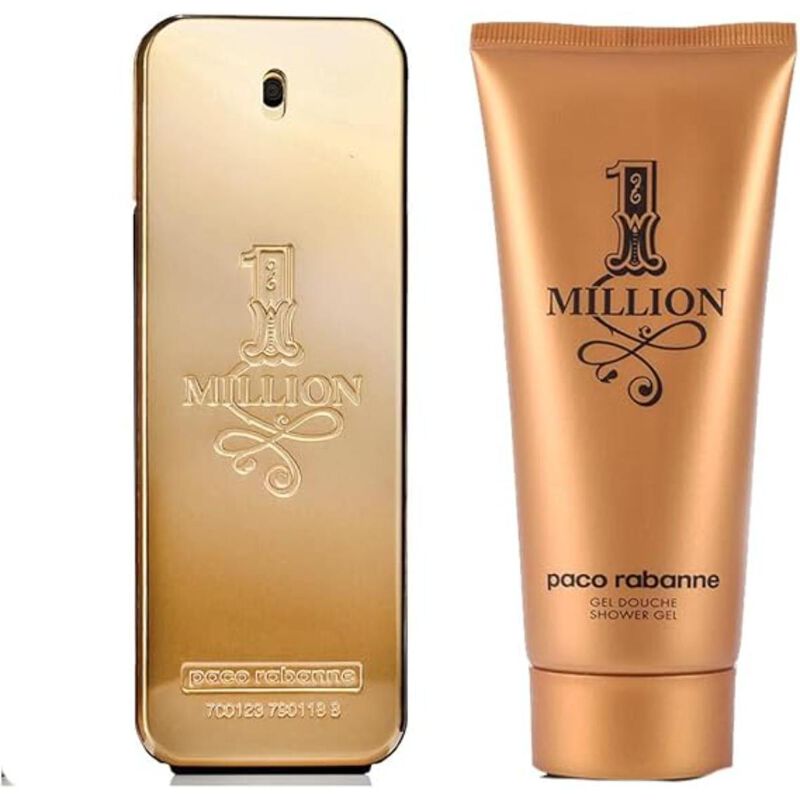 rabanne paco rabanne one million edt 100ml + shower gel