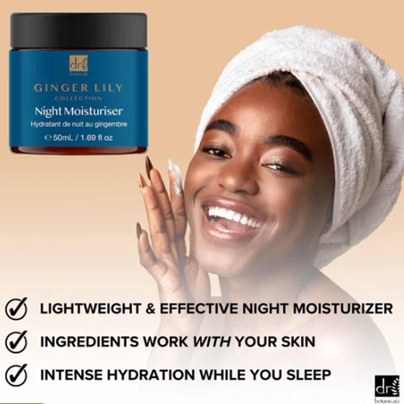 Ginger Lily Night Moisturizer dr. botanicals ginger lily night moisturizer