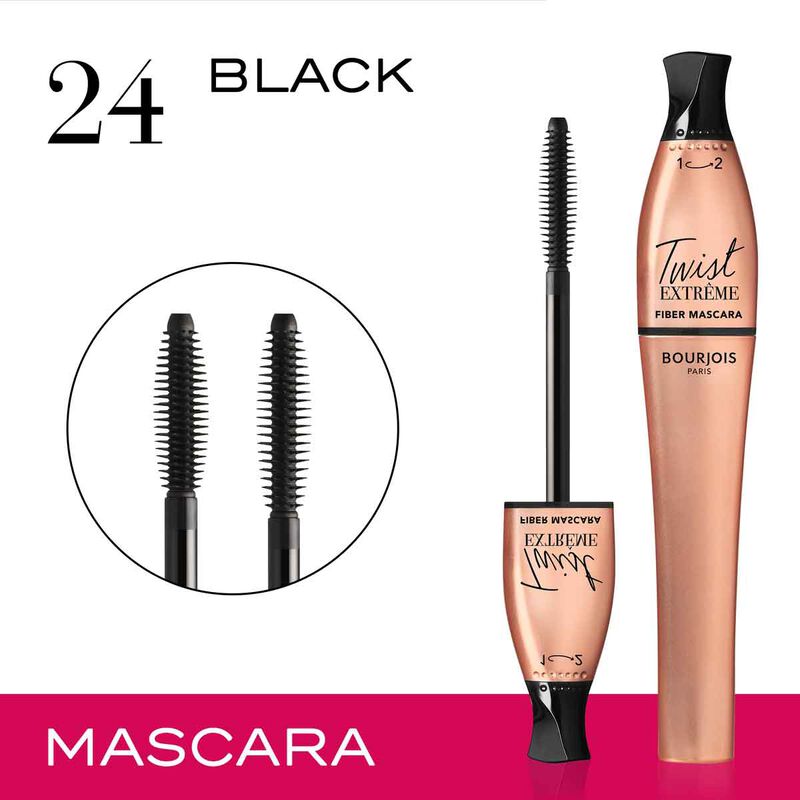 bourjois twist extreme fiber mascara black
