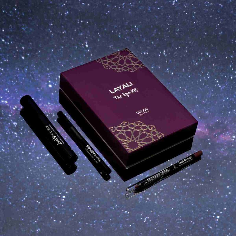 واو بيوتي ليالي  مجموعة المكياج للعيون