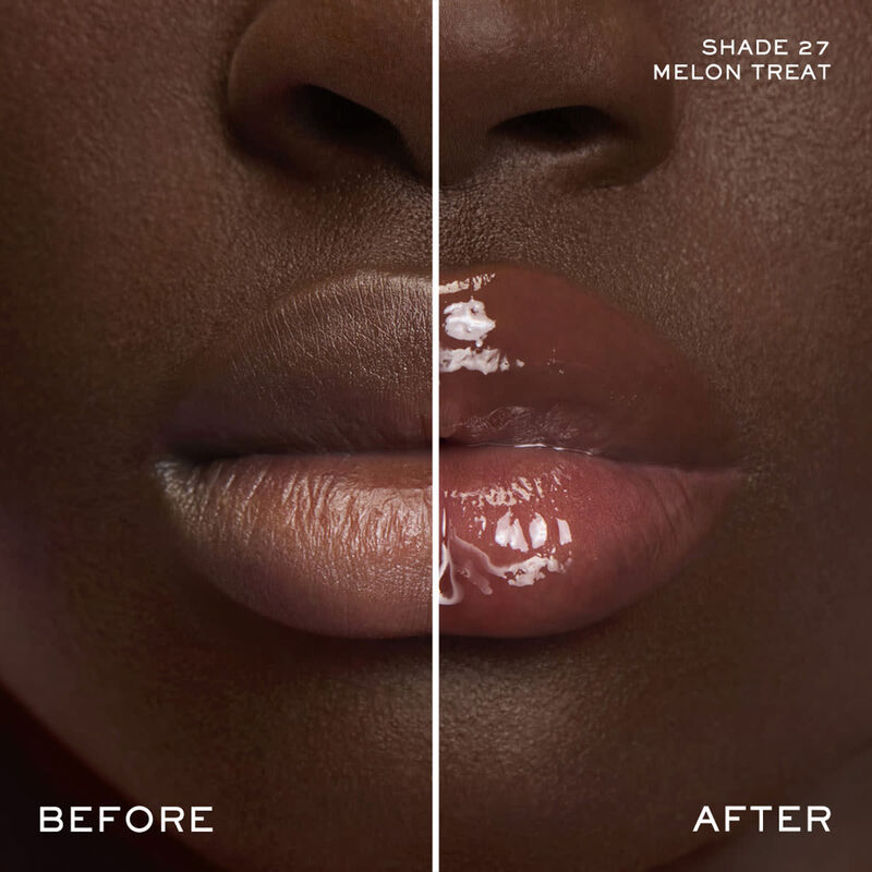 لانكوم ليب إيدول جوسي تريت، جلوس بتركيبة زيتية ولمسة لامعة