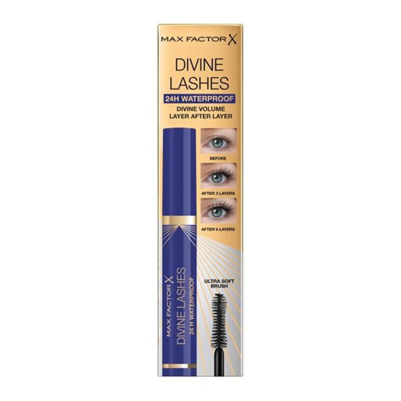max factor masterpiece divine lashes waterproof mascara 003 black