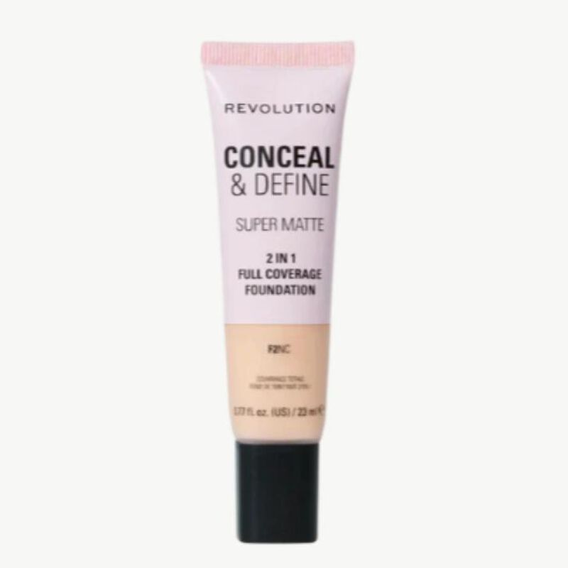 revolution conceal and define full cover tube foundation f2nc