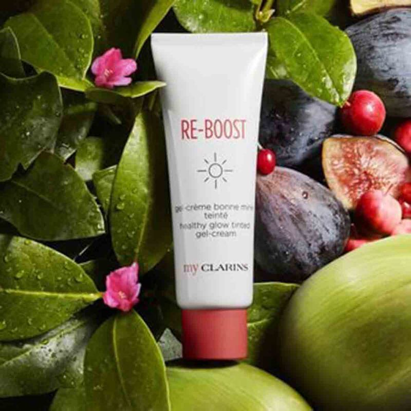 clarins my clarins reboost healthy glow tinted gelcream