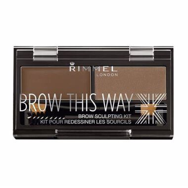 faces مجموعة نحت الحواجب من براو ذيس واي 002 بني متوسط