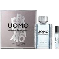 SET Ferragamo Uomo Casual Life H EDT 100ML + EDT 10ML faces set ferragamo uomo casual life h edt 100ml   edt 10ml